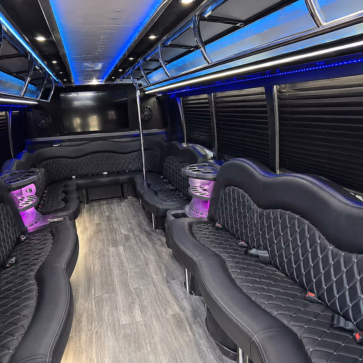 fall river party bus inside