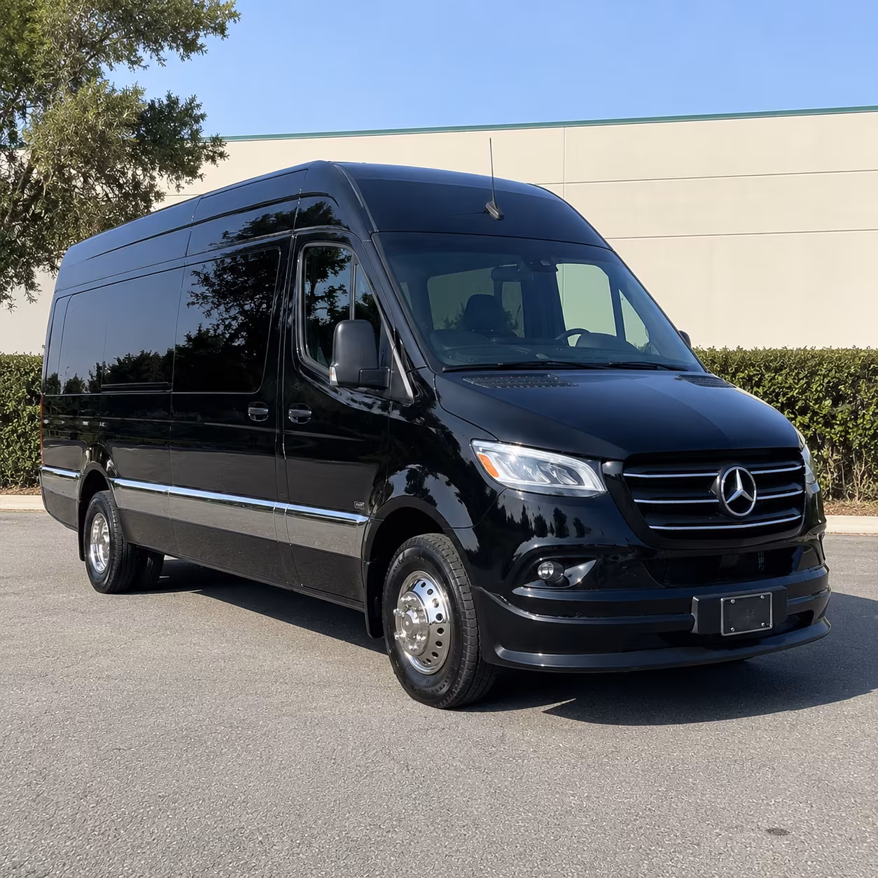 fall river sprinter van with driver