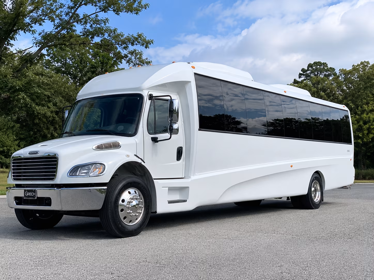 party bus rentals for fall river prom groups who want to arrive in style